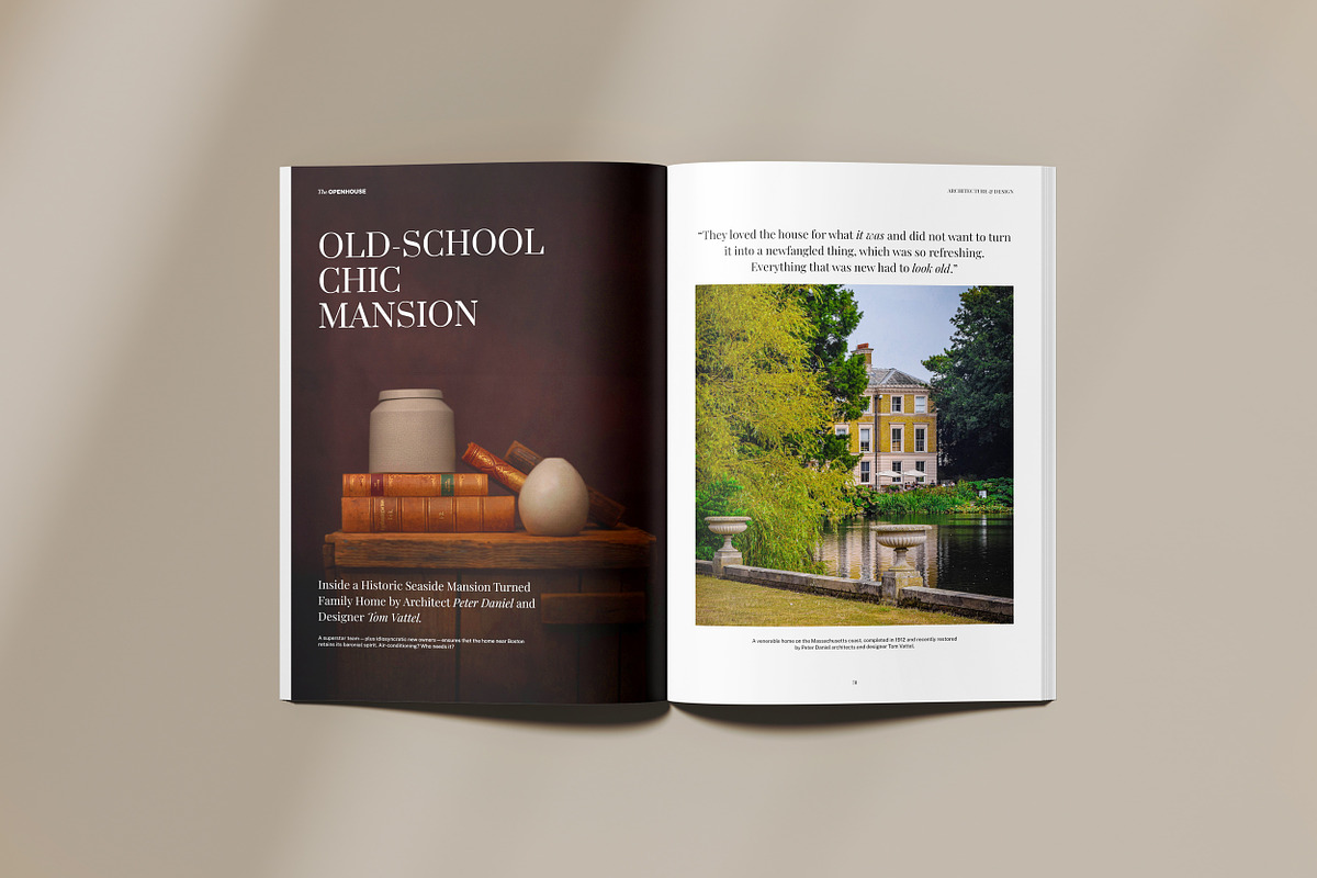 THE OPENHOUSE / Magazine Template, a Magazine Template by Studio Dara (Photo 14 of 24)