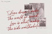 Rossie Amor, a Handwritten Font by joelmaker (Thumbnail 10 of 15)