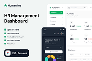 HR Management - Dashboard UI Kit, an UI Kit Template by Unpixel Design (Thumbnail 1 of 8)