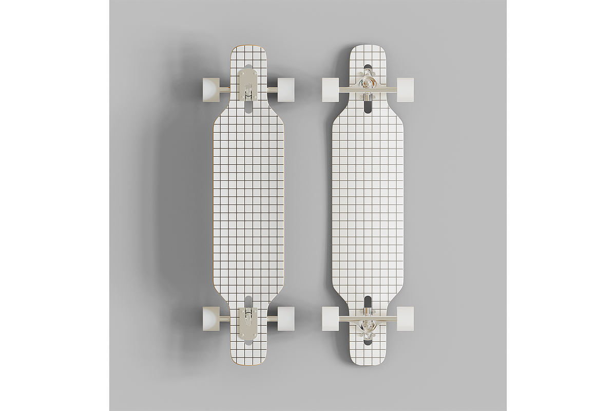 Longboard Mockup, a Product Mockup by Muhazdinata (Photo 4 of 4)