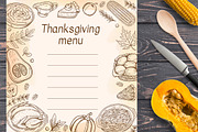 Thanksgiving Dinner Design Kit, a Seasonal Illustration by Artspace (Thumbnail 7 of 9)