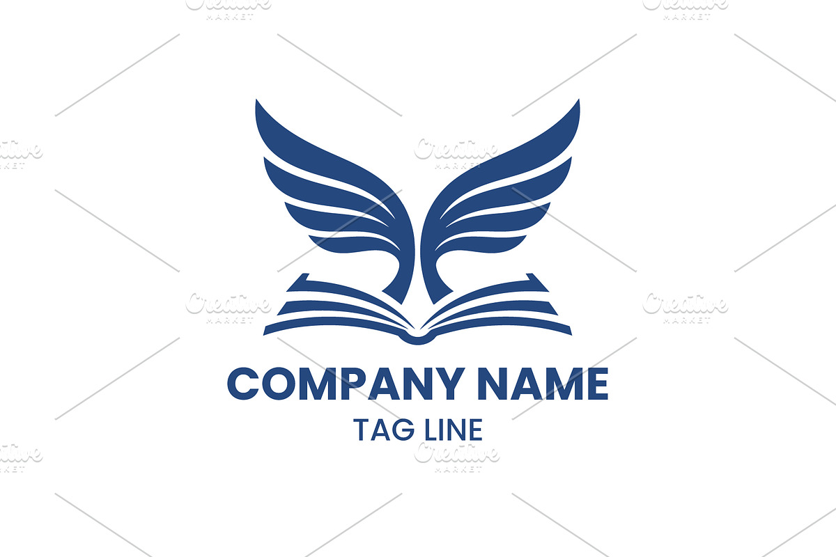 Professional Education Logo Template, a Branding & Logo Template by MadeByShahbaz (Photo 1 of 3)