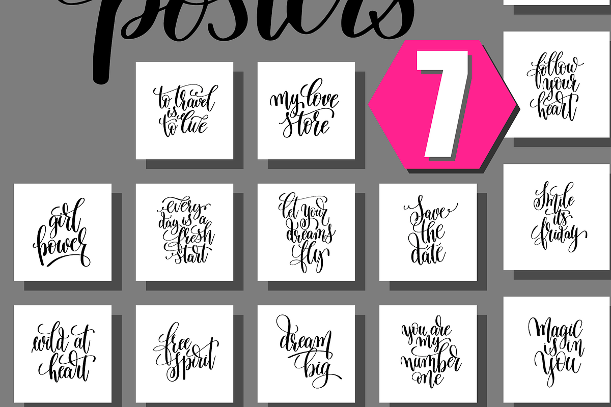 100 POSITIVE QUOTES, an Invitation Template by karakotsya (Photo 5 of 12)