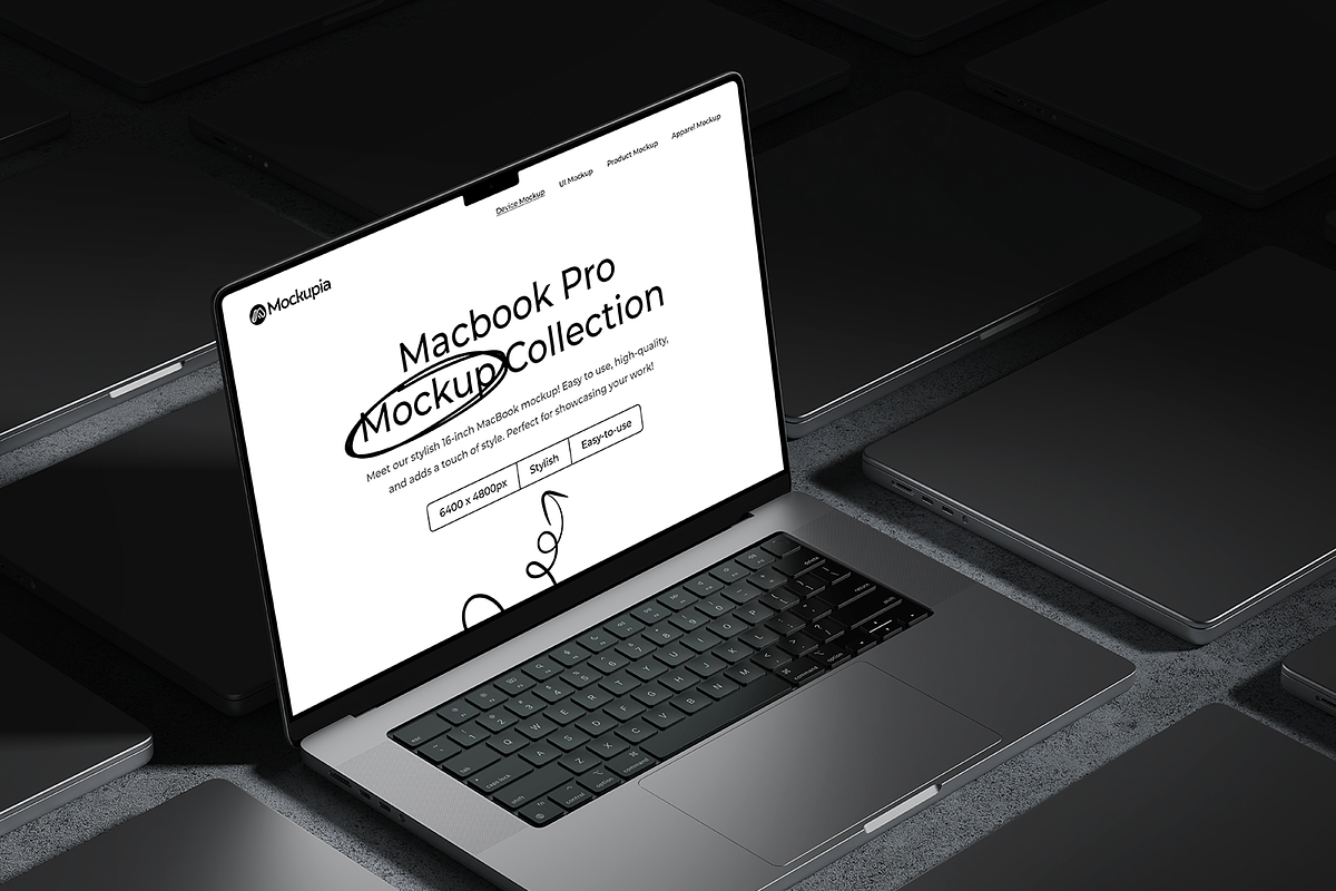MacBook Pro Mockup, a Mac Mockup by Mockupia (Photo 8 of 9)