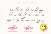 Lovely Kiss script font, a Script Font by CuteDreamyDesign (Thumbnail 11 of 16)