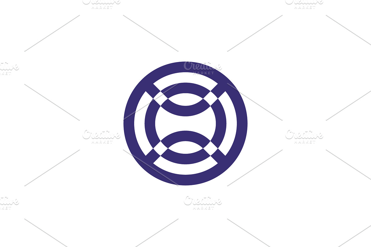 Abstract virtual screen logo, a Branding & Logo Template by Rasagama Studio