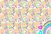 Cute Unicorns Clipart, a Pattern Graphic by ViktoriaARTprint (Thumbnail 8 of 13)