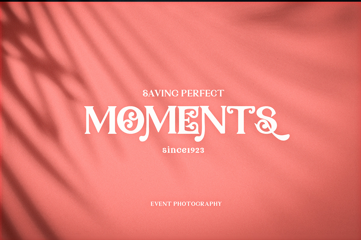 StunningOverturn Modern/Vintage Font, a Serif Font by PompoCo (Photo 10 of 14)