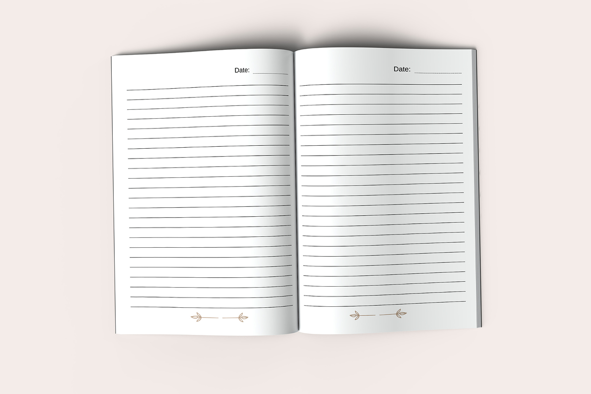 Lined Journal, a Templates & Theme by KDPISH (Photo 3 of 4)