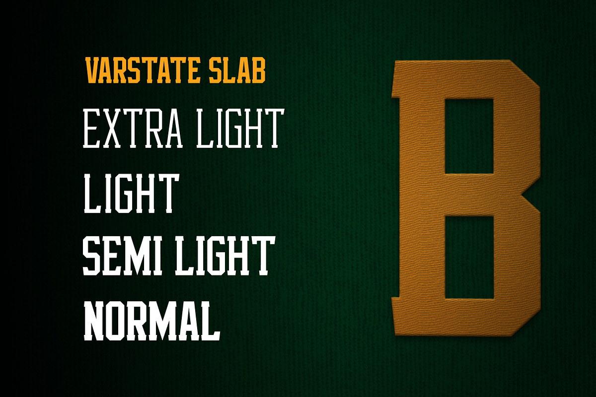 VARSTATE FONT FAMILY (12 FONTS), a Sans Serif Font by Alphabet Agency (Photo 9 of 10)