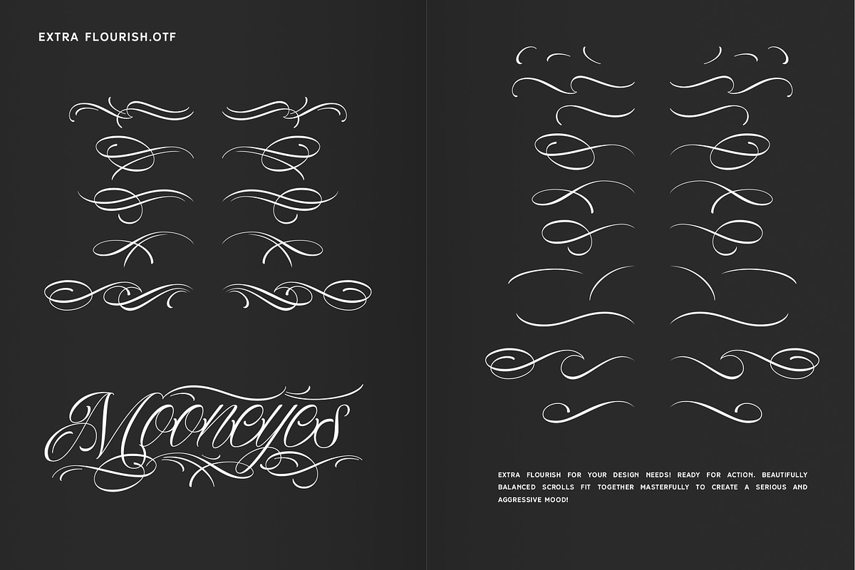 MHM Neighborhood, a Font by letrasdegs (Photo 3 of 4)