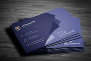 Creative Blue Business Card, a Business Card Template by bouncy (Thumbnail 2 of 4)