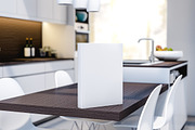 book mock up in modern kitchen, a Household Mockup by Daniel Megias (Thumbnail 2 of 2)