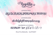 Augustha - Lovely Script, a Script Font by figuree studio (Thumbnail 5 of 6)