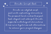 Farida Signature Script Font, a Script Font by Bilahstudio (Thumbnail 12 of 12)