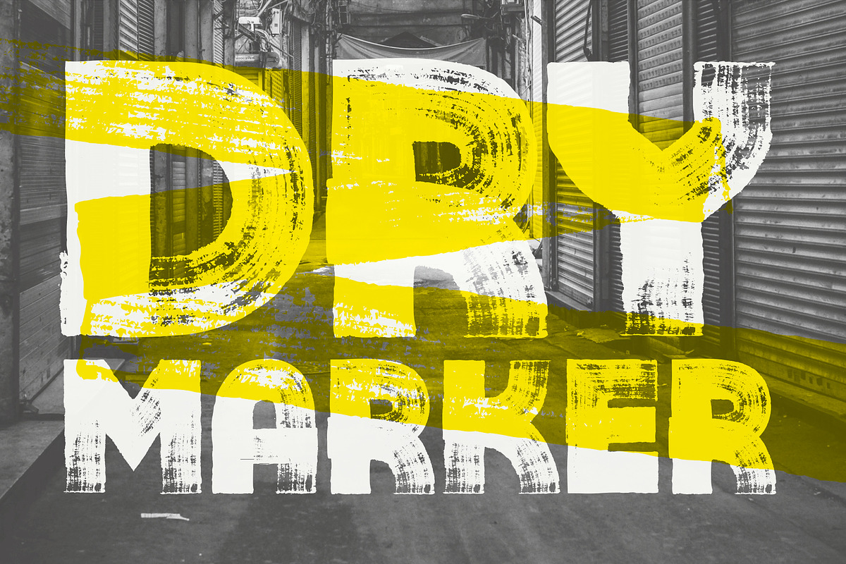 Maaark II | Dry marker font, a Handwritten Font by Drawwwn (Photo 2 of 11)