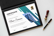 Certificate Template, a Stationery Template by Panen Creative (Thumbnail 2 of 3)