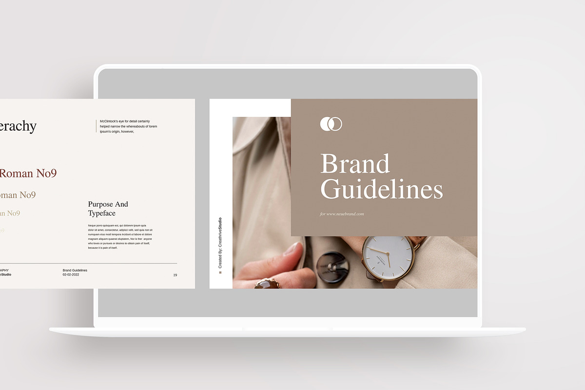 Brand Guidelines, a Brochure Template by creathrivestudio (Photo 8 of 19)