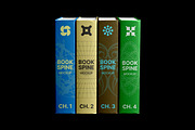 Book Spine Mockup, a Books & Magazine Mockup by Design Squad (Thumbnail 1 of 3)