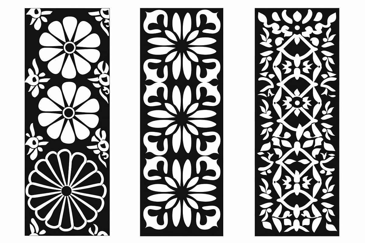 floral laser cut bundle, flower, a Graphic by Creativeshirt (Photo 3 of 8)