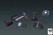 Lamps - Big Pack, an Object 3D Model by 3DCaster (Thumbnail 8 of 10)
