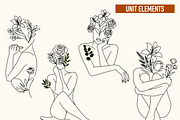 Boho Floral Collection, a Decorative Illustration by Adora ARTS (Thumbnail 4 of 12)