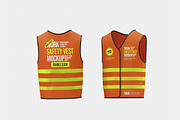 Safety Vest Mockup, a Hoody Mockup by Unerispace (Thumbnail 2 of 4)