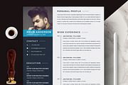 Resume Template, a Resume Template by X-Type (Thumbnail 3 of 7)