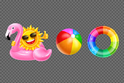 Set of floats for summer leisure, an Object Illustration by Vector beauty (Thumbnail 3 of 3)
