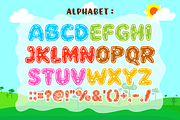Easter Cartoon - Kids Font Types, a Font by KiddoGlyphs Studio (Thumbnail 2 of 3)