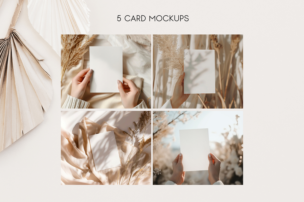 Invitation Mockup Bundle, Easel Sign, a Product Mockup by TatiMockup (Photo 2 of 10)