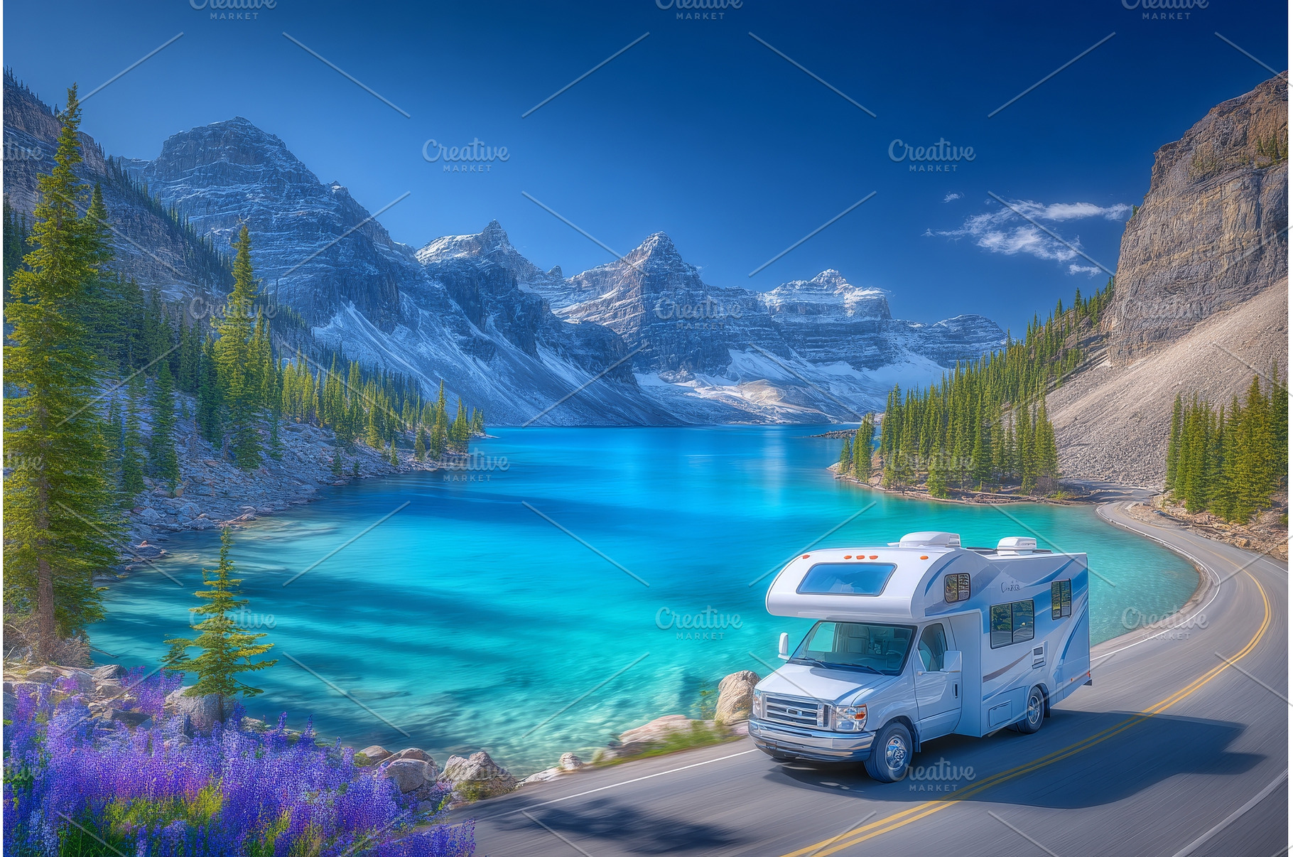 A Spring evening view of Icefields, a Nature Photo by ZinetroN