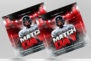 Football Match Day Flyer Template, a Flyer Template by Artonix (Thumbnail 3 of 3)