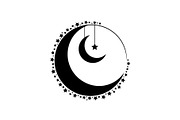 Crescent Moon Round Frame Bundle, an Illustration by Creativeshirt (Thumbnail 30 of 31)
