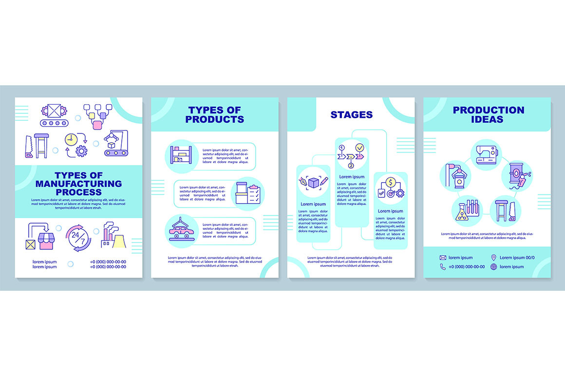 Manufacturing business guideline, a Brochure Template by IMG Visuals