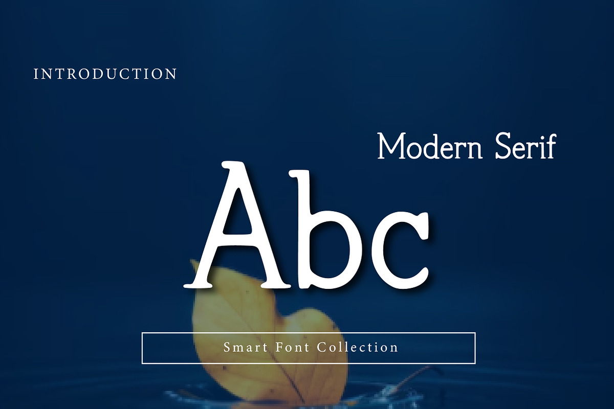 Modern Serif, a Serif Font by Wow Magic (Photo 2 of 3)