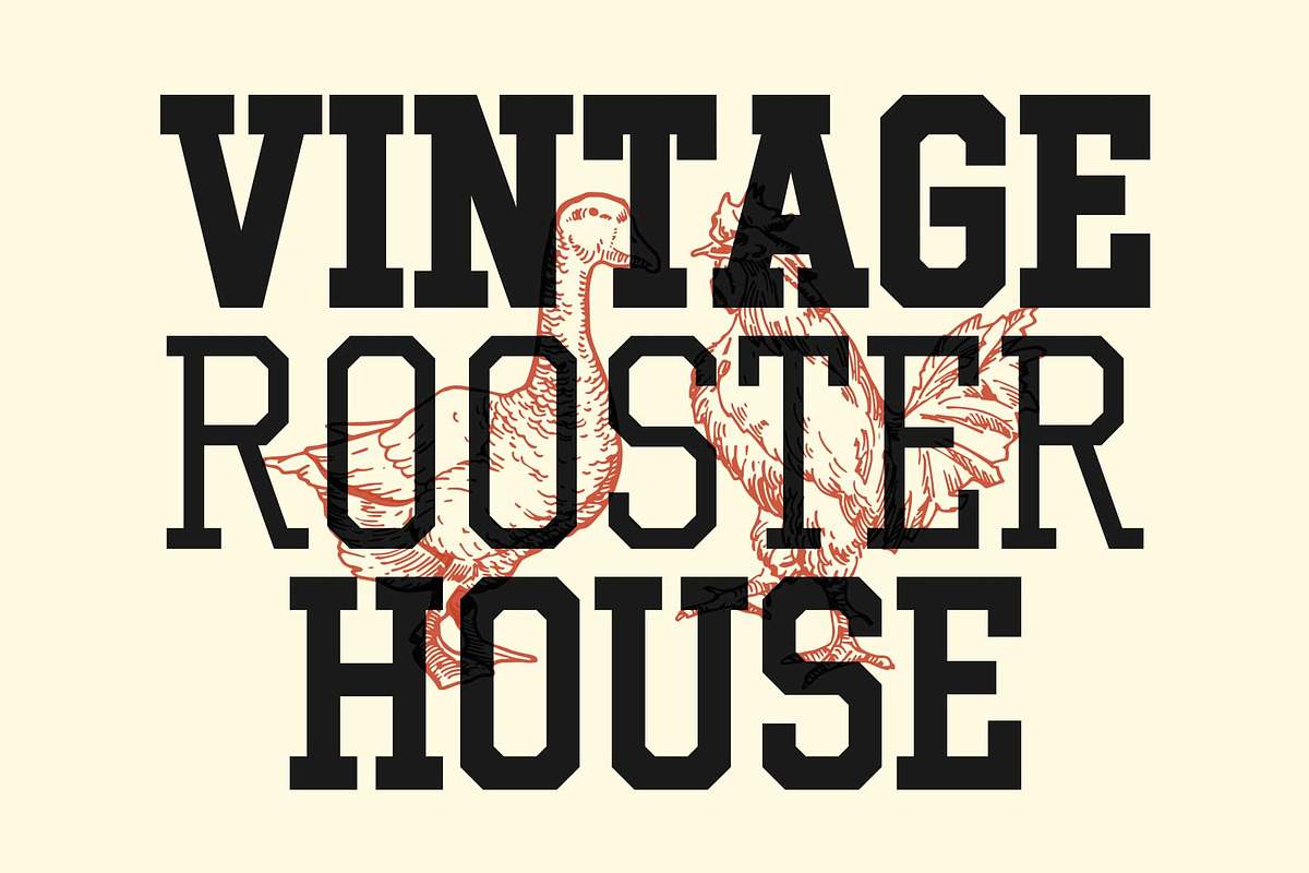 Gumbolt - Vintage Athletic Style, a Slab Serif Font by Arterfak Project (Photo 2 of 13)