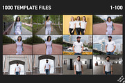 1000 T-Shirt Mock-Up, a Shirt Mockup by Freeman Studio (Thumbnail 4 of 19)