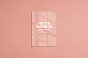 Modern housewarming invitation card, an Invitation Template by studioflashback (Thumbnail 1 of 4)