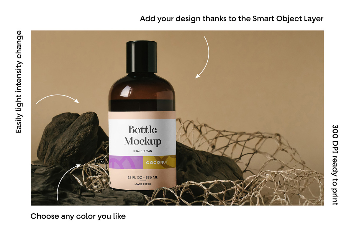 Cosmetic Packaging Bottle Mockups, a Pens & Pencil Mockup by MockupForest (Photo 3 of 11)