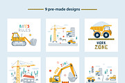 Big construction-Kids car collection, a Decorative Illustration by RinSo_art (Thumbnail 8 of 11)