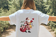 Faux Embroidery Waving Santa Claus C, an Illustration by CrexoraLab (Thumbnail 2 of 4)