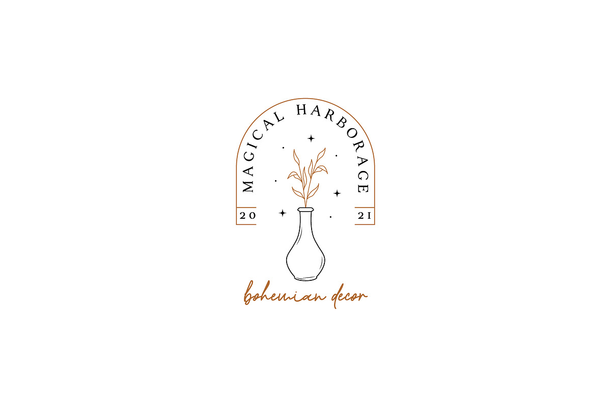 9 Bohemian Logo Collection, a Branding & Logo Template by ChicGraphix (Photo 11 of 16)