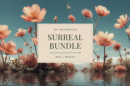 BUNDLE Surreal Wall Mural