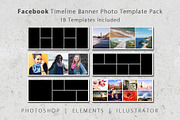 Facebook Timeline Banner Templates, a Social Media Template by Loveurstyle Designs (Thumbnail 1 of 5)