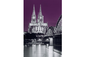 Cologne, Germany. Night View Of, an Architecture Photo by Our Amazing World