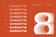 TBJ Cinea Sans Uniwidth Geometric, a Sans Serif Font by Taboja Studio (Thumbnail 3 of 16)