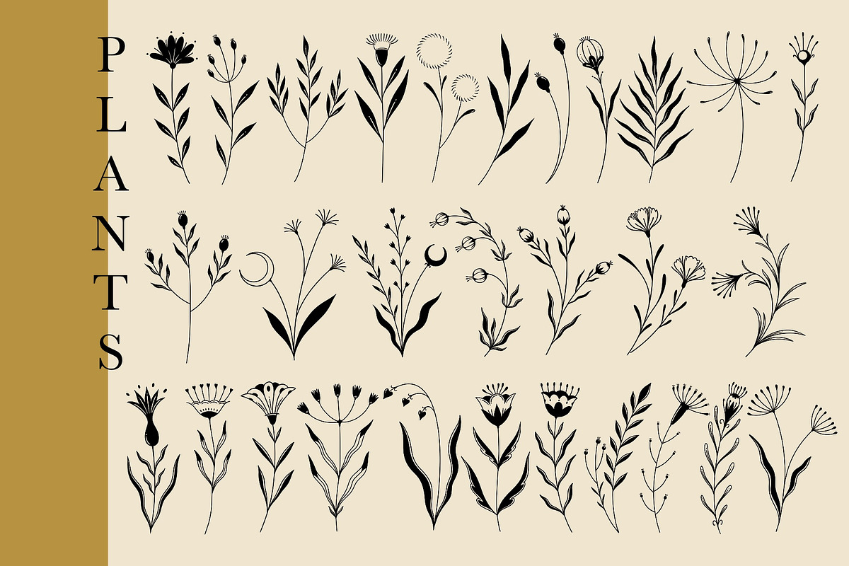 Secret Garden BUNDLE. Graphic art, a Wallpaper Graphic by heyXeni (Photo 7 of 26)