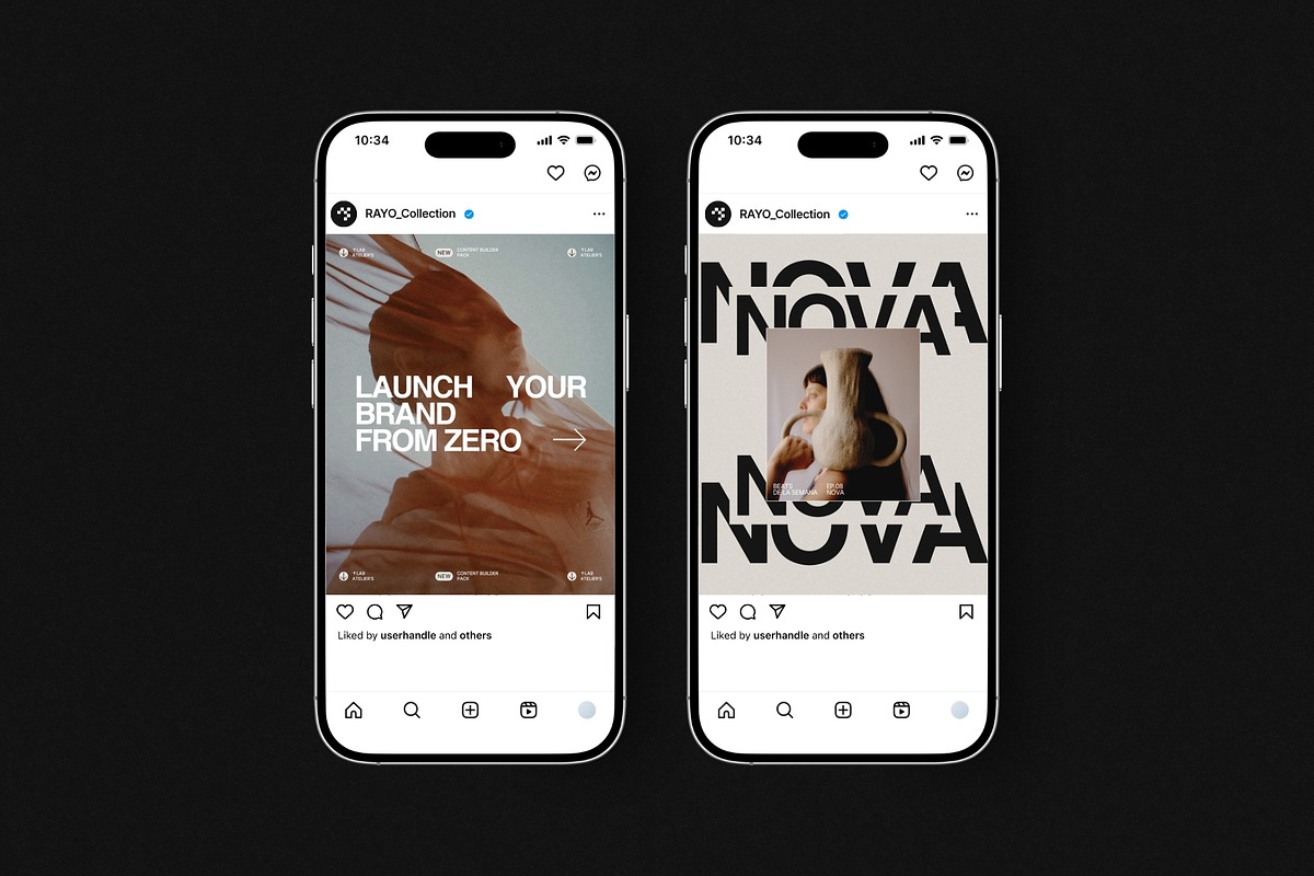 RAYO | Social Media Kit (III), a Social Media Template by Pixel Grid (Photo 3 of 10)