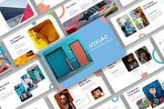Uzelac-Pop Art PowerPoint Template, a Presentation Template by kreatifreya (Thumbnail 1 of 5)